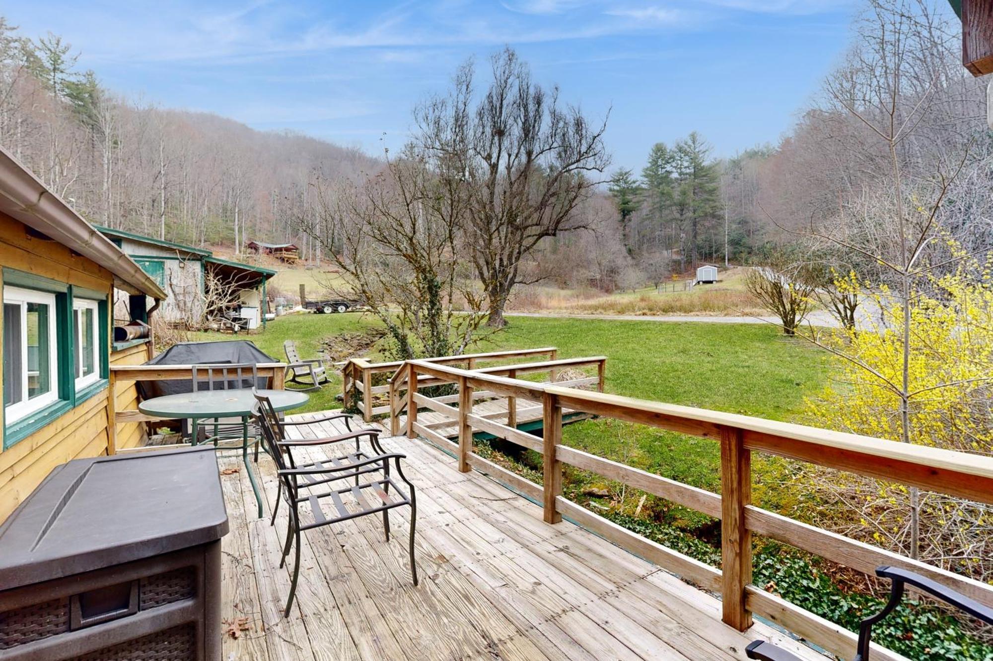 1 Bed 1 Bath Vacation Home In Sylva Extérieur photo